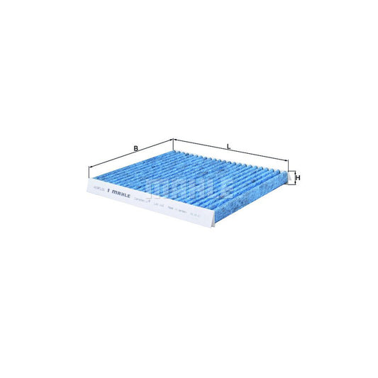 MAHLE ORIGINAL LAO 142 Pollen filter Activated Carbon Filter, with anti-allergic effect, with antibacterial action, CareMetix?
