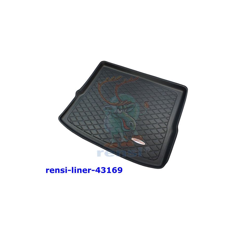 RENSI 43169 Car boot tray for BMW X1 (F48) Plastic, fits top/higher cargo floor