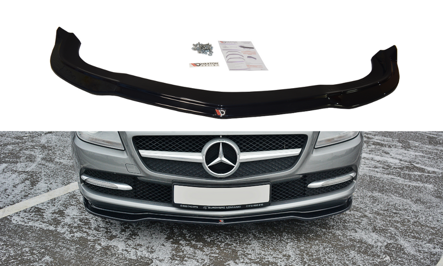 Maxton Design ME-SLK-R172-FD1T Front Splitter V.1 Mercedes Benz SLK-Class R172 | Duco Car Parts UK Car Parts