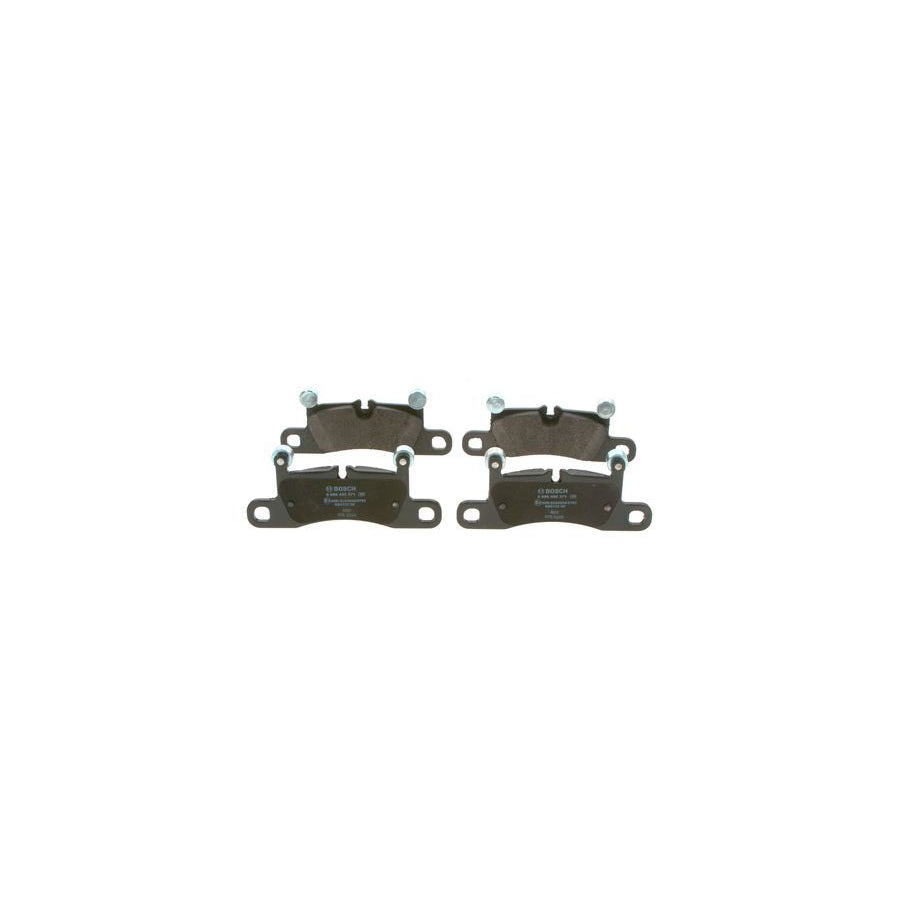 Bosch 0986495371 Brake Pad Set With Anti Squeak Plate BP1721