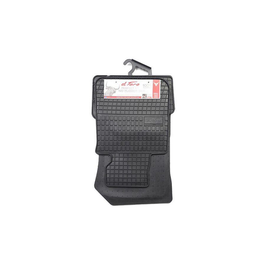 FROGUM Tailored 0662 Floor mat set Elastomer, Front and Rear, Quantity: 4, Black, (LHD)