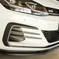 Rieger 00059580 VW Mk7 Golf Front Splitter (GTI, GTD & GTE) -  Matte Black
