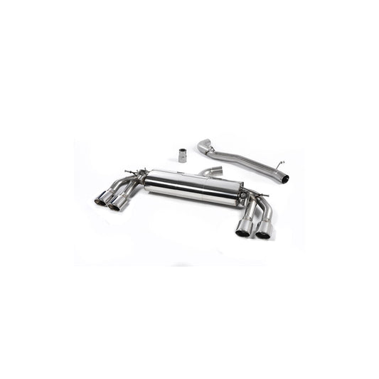 MillTek Audi 2.0TFSI 8S TTS Non-Resonated Cat-Back Exhaust