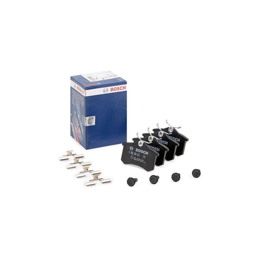 Bosch 0986494621 Brake Pad Set With Bolts Screws With Mounting Manual BP1322