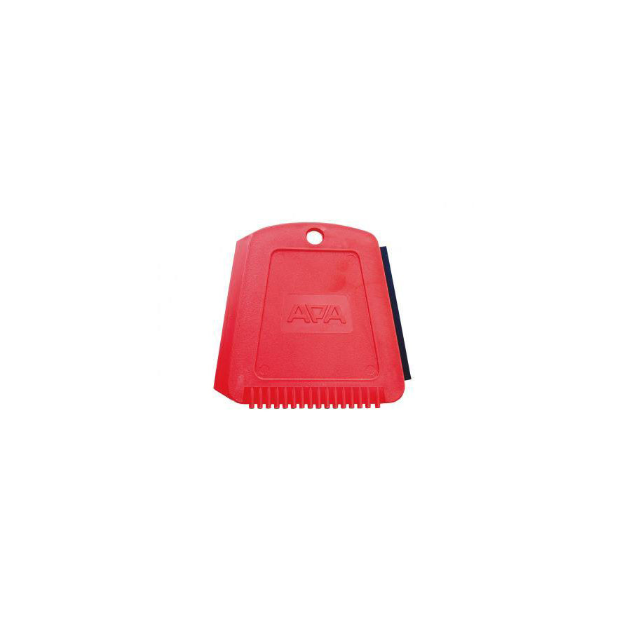 APA 37160 Ice scraper with rubber blade, 12 cm