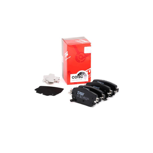 TRW Gdb3617 Brake Pad Set With Acoustic Wear Warning