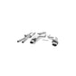 MillTek Audi B7 RS4 Valved & Non-Resonated Cat-Back Exhaust