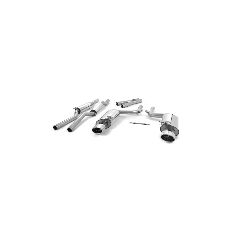 MillTek Audi B7 RS4 Valved & Non-Resonated Cat-Back Exhaust