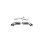MillTek Audi TT MK2 Non-Resonated Cat-Back Exhaust
