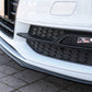 Rieger 00088115 Audi 8V Front Splitter (A3 & S3) - Glossy Black