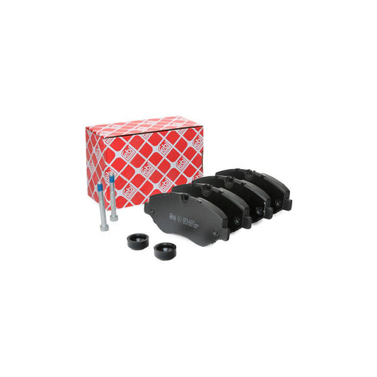 Febi Bilstein 16710 Brake Pad Set Front Axle Prepared For Wear Indicator With Attachment Material