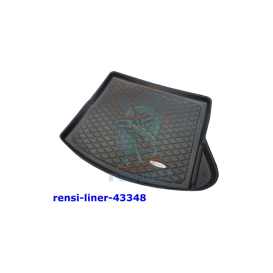 RENSI 43348 Car boot tray suitable for MERCEDES-BENZ CLA Estate (X117) Plastic