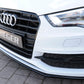 Rieger 00088115 Audi 8V Front Splitter (A3 & S3) - Glossy Black