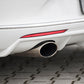 Rieger 00051325 Opel Astra J Rear Diffuser for Sport Tailpipe Left -  Matte Black