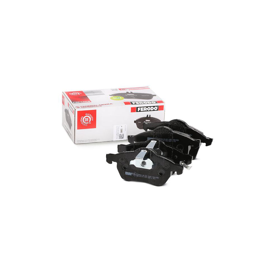 Ferodo Fdb1295W Brake Pad Set Premier With Acoustic Wear Warning With Piston Clip