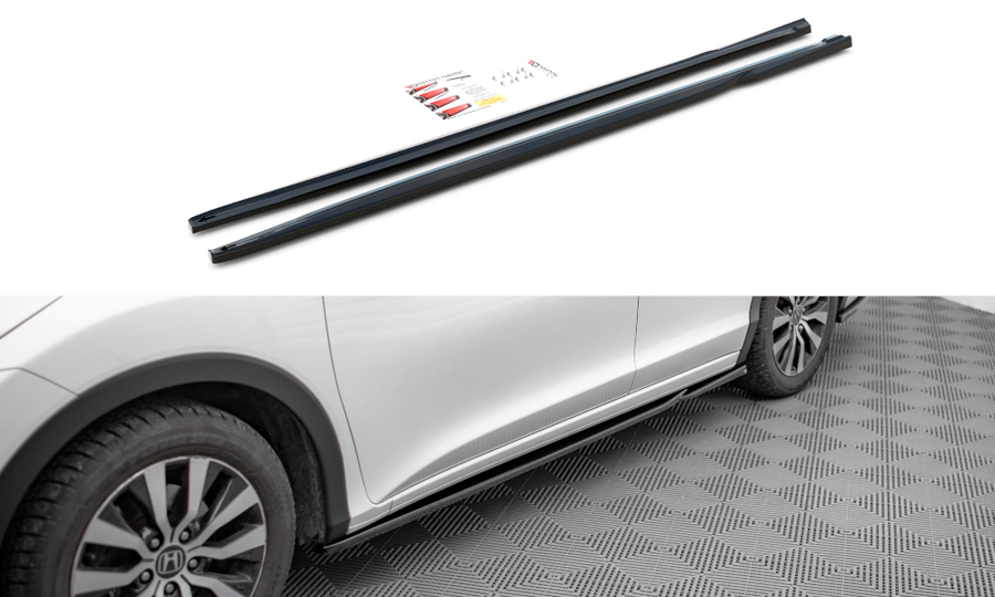 Maxton Design HO-CI-9-K-SD1T Side Skirts Diffusers Honda Civic MK9 | Duco Car Parts UK Car Parts