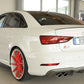 Rieger 00099615 Audi 8V S3 Rear Diffuser for Original Twin Tailpipe Left & Right - Carbon-Look
