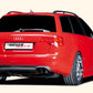 Rieger 00099023 Audi 8E B7 A4 Rear Diffuser for Twin Tailpipe Left & Right - Carbon-Look