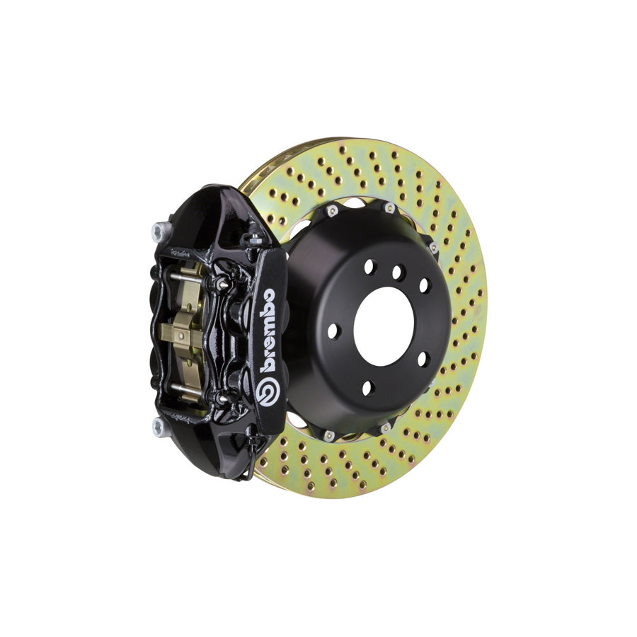 Brembo 1P1.8521A Honda Accord Front GT 4-Pistons Drilled 2-piece Big Brake Kit 365x29mm