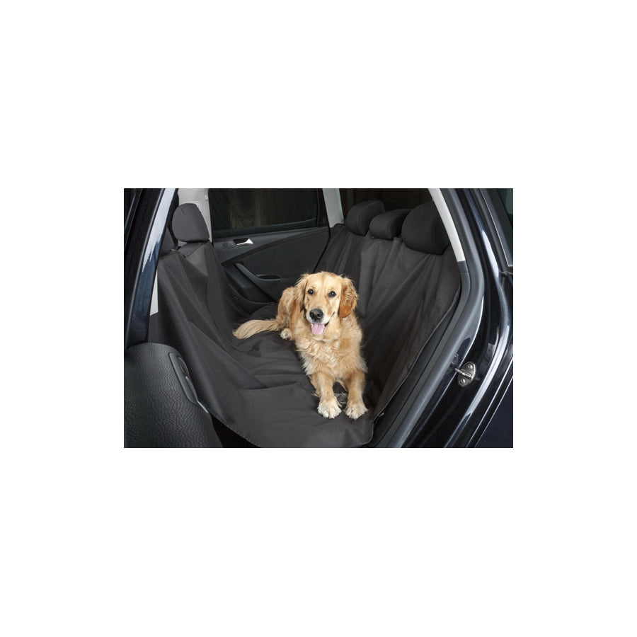 WALSER 13611 Pet car protector Polyester, Black