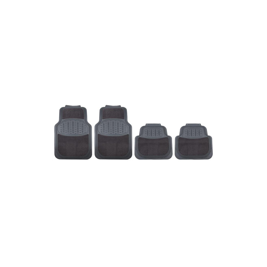 HEYNER Universal fit, ProtectionStar Pro 731220 Floor mat set Elastomer, Front and Rear, Quantity: 4, Grey