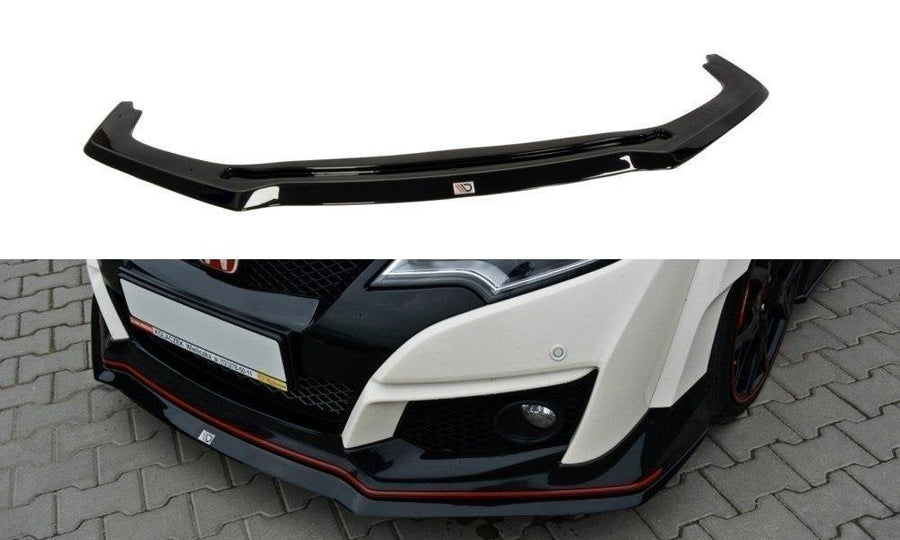 Maxton Design HO-CI-9-TYPE-R-FD2T Front Splitter V.2 Honda Civic MK9 Type R (FK2) | Duco Car Parts UK Car Parts