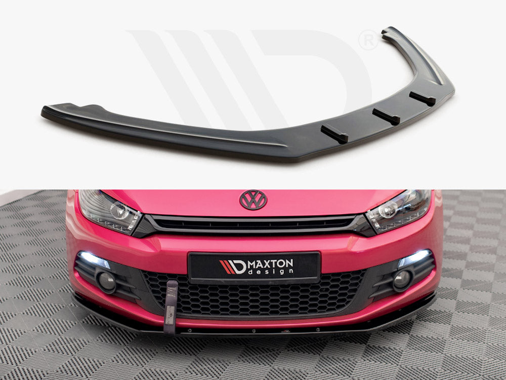 Maxton Design VW-SC-3-FD1T Front Splitter V.1 VW SciroCCo MK3 | Duco Car Parts UK Car Parts