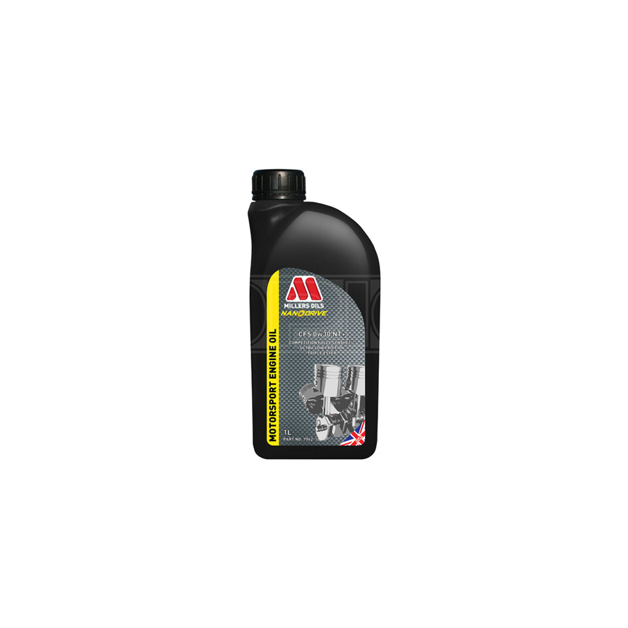 Millers Oils Motorsport CFS 0w30 NT+ Fully Synthetic Engine Oil 1l