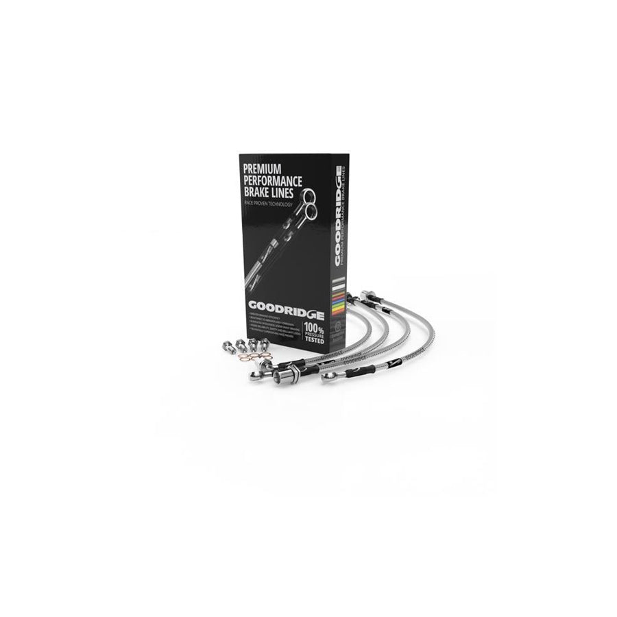 Goodridge BMW MINI F39 F40 F46 F54 F60 Brake Hose Kit (Inc. 118i, 220d, Clubman Cooper S & Countryman JCW)