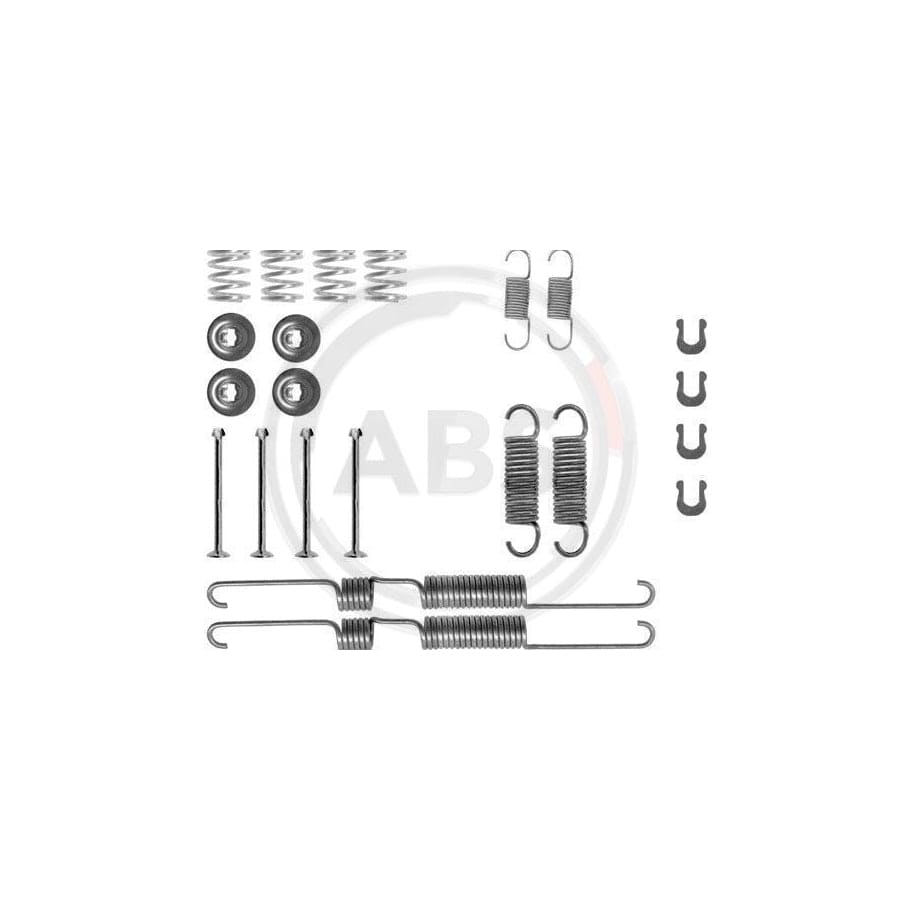 A.B.S. 0738Q Accessory Kit, Brake Shoes | Duco Car Parts UK Car Parts