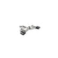 Akrapovic VW MK7.5 Golf GTI FL Slip-On Race Line Titanium Exhaust System