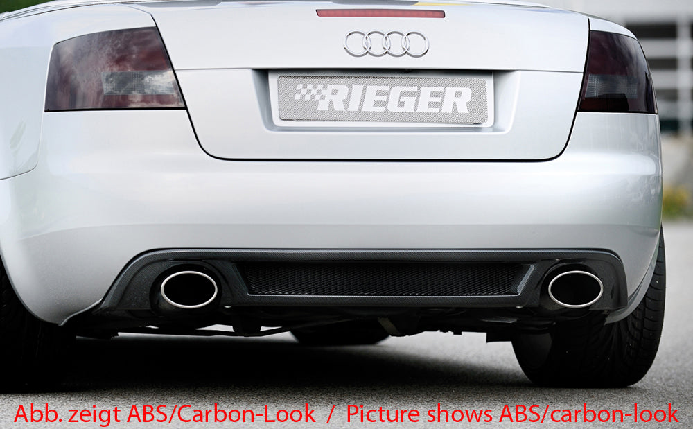 Rieger 00055269 Audi 8H A4 Rear Diffuser