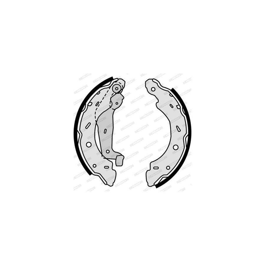 FERODO PREMIER FSB614 Brake Shoe Set