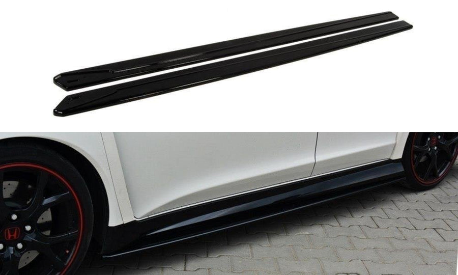 Maxton Design HO-CI-9-TYPE-R-SD1T Side Skirts Diffusers Honda Civic MK9 Type R (FK2) | Duco Car Parts UK Car Parts