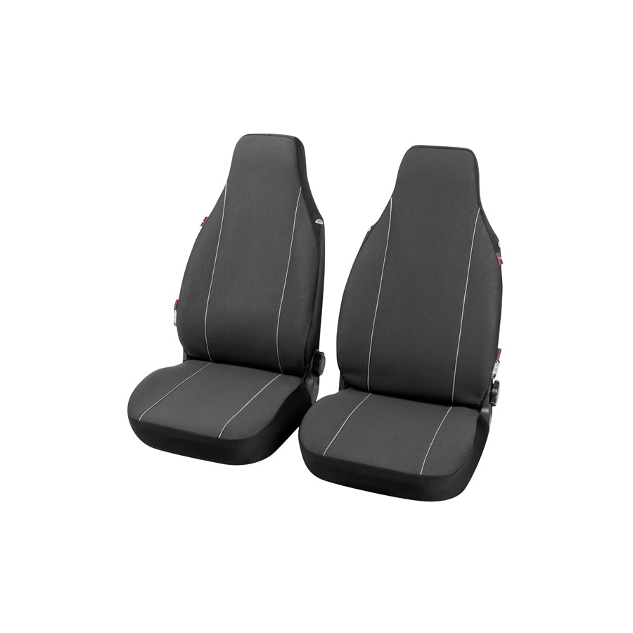 WALSER Modulo 13558 Car seat cover Black, Polyester, Front