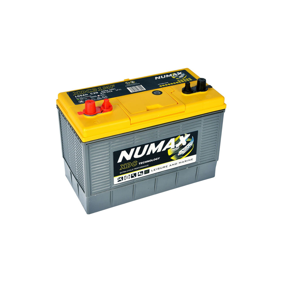Numax XDC31MF Leisure Battery 12V 105Ah