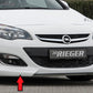 Rieger 00051320 Opel Astra J Front Splitter