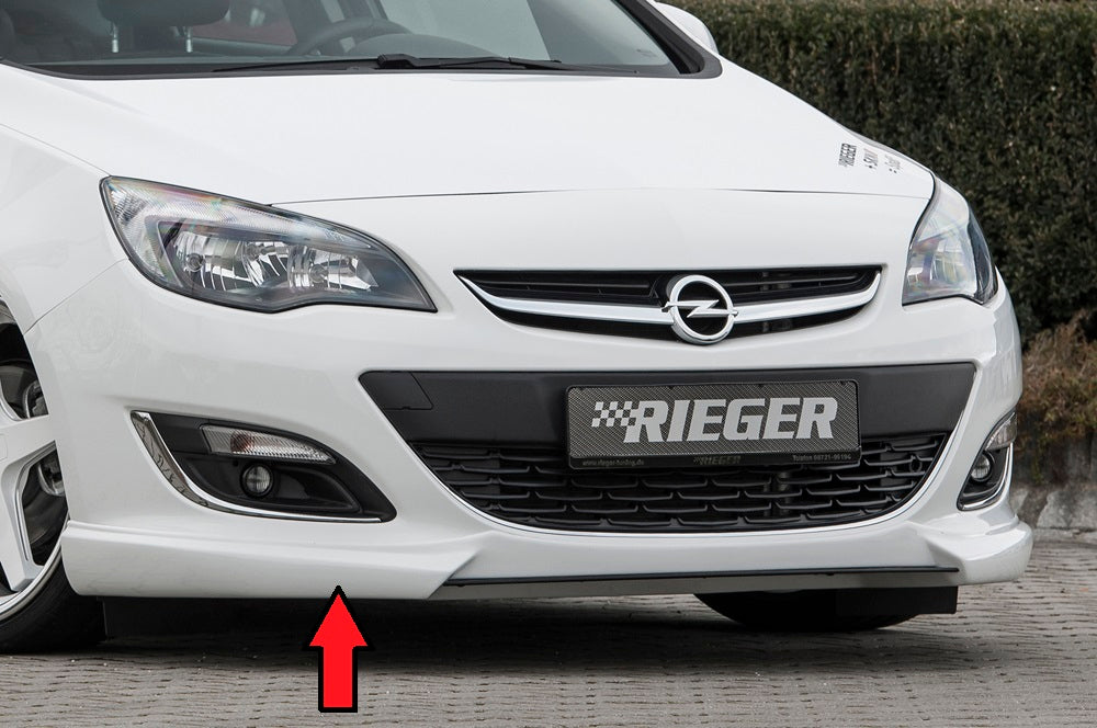 Rieger 00051320 Opel Astra J Front Splitter