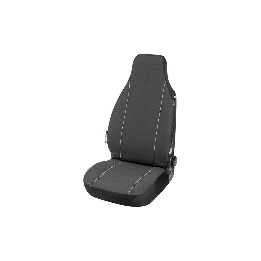WALSER Modulo 13557 Car seat cover Black, Polyester, Front