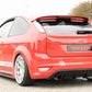 Rieger 00088118 Ford Focus 2 ST Rear Diffuser for Original Tailpipe Left & RIght - Glossy Black