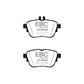 EBC Mercedes-Benz W/S/C/A238 Greenstuff 2000 Series Sport Rear Brake Pads - TRW Caliper (Inc. E220, E250, E300 & E300 TD) (Pair)