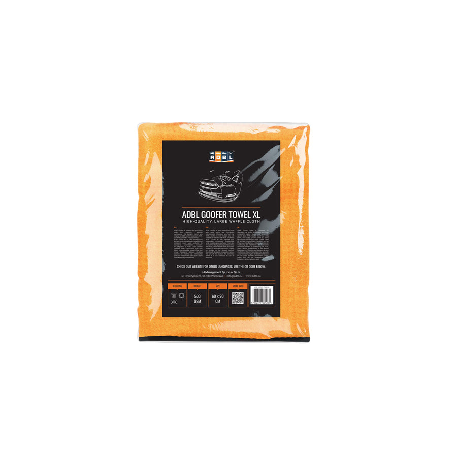 ADBL GOOFER TOWEL XL ADB000062 Car cleaning sponges Size: 60 cm x 90 cm