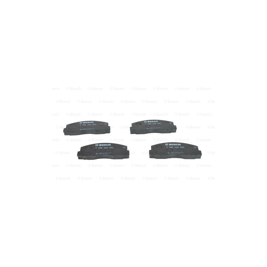 Bosch 0986469550 Brake Pad Set With Mounting Manual BP751