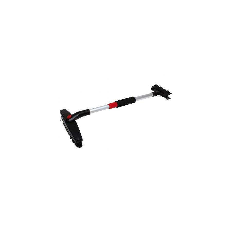 APA 89046 Ice scraper long-handled, telescopic, with snow brush, 60-90 cm