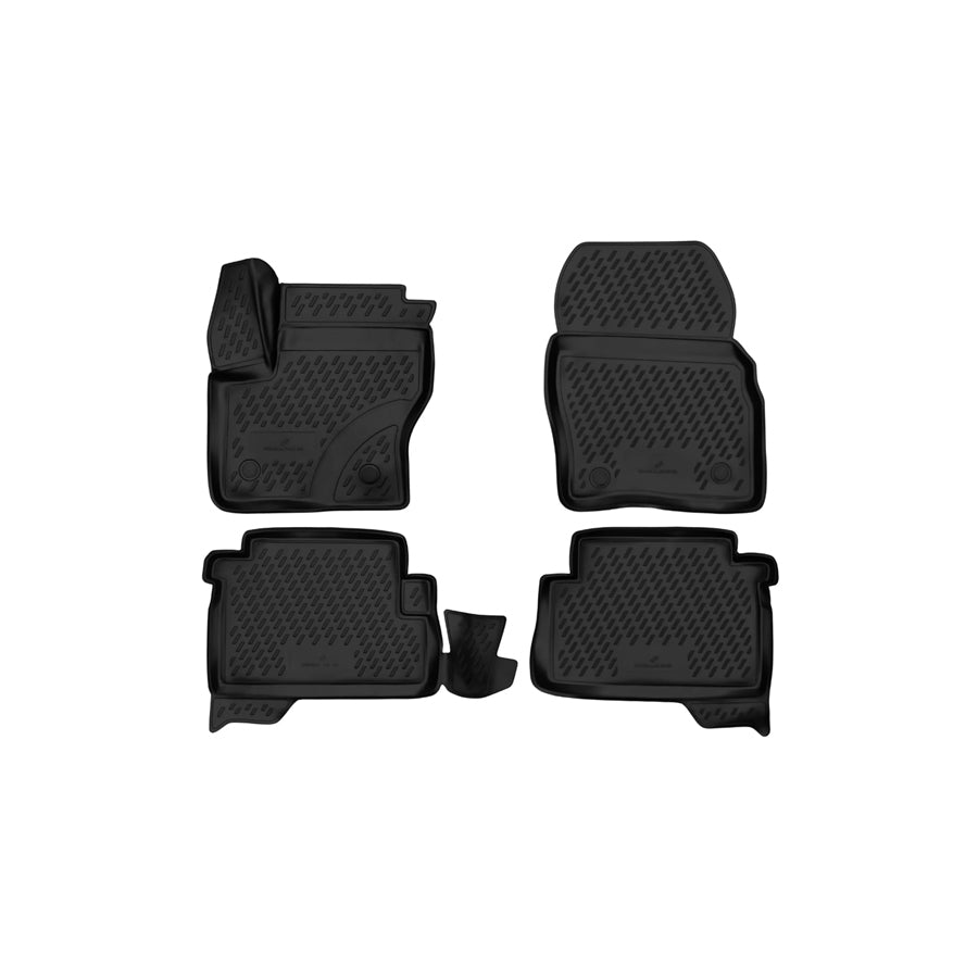WALSER XTR 75096 Floor mat set Front and Rear