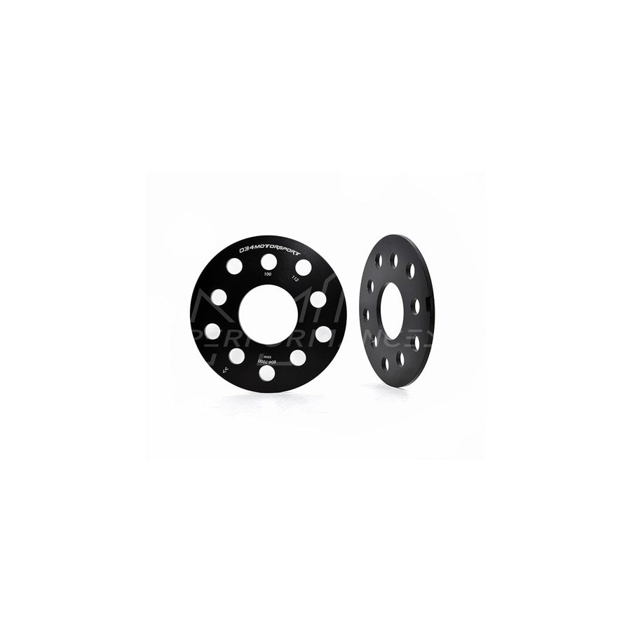 034Motorsport Wheel Spacer Pair, 5mm, Audi/Volkswagen 5x112mm & 5x100mm with 57.1mm Center Bore