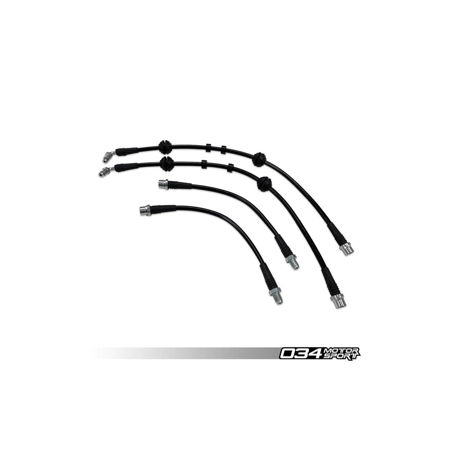 034Motorsport Audi MKI R8 Stainless Steel Braided Brake Line Kit