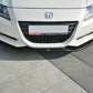Maxton Design HO-CR-Z-FD1T Front Splitter Honda Cr-z (2010-2013) | Duco Car Parts UK Car Parts