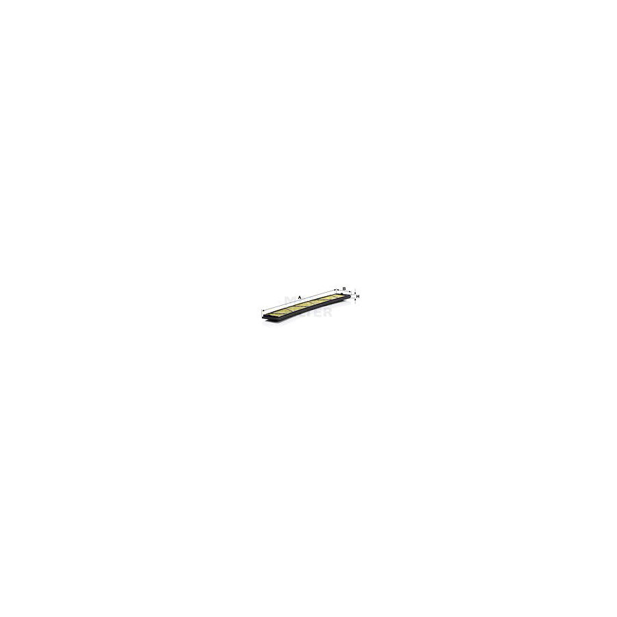 MANN-FILTER FP 6724 Pollen filter Activated Carbon Filter, Activated Carbon Filter with polyphenol, Particulate filter (PM 2.5), with antibacterial action, with fungicidal effect, FreciousPlus