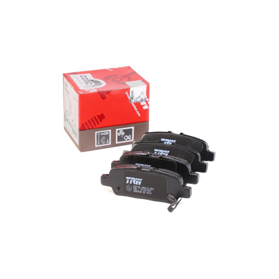 TRW Cotec Gdb3508 Brake Pad Set With Acoustic Wear Warning